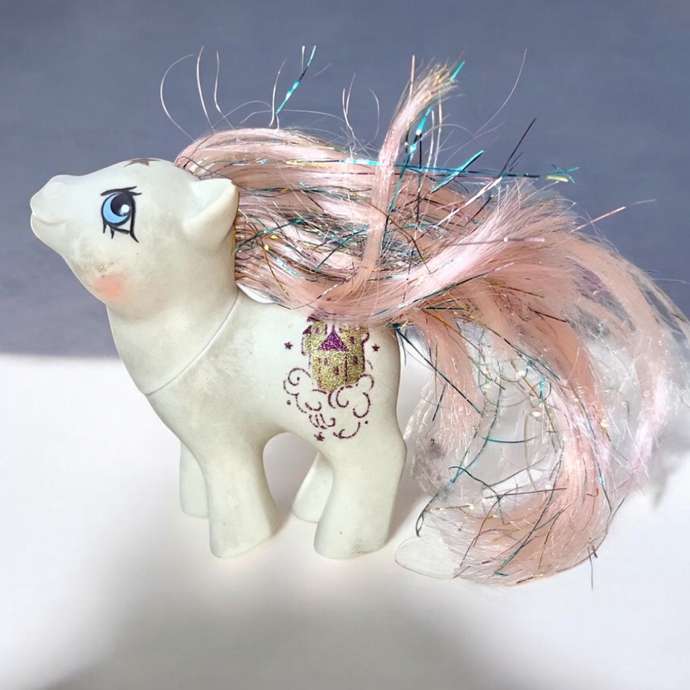 My Little Pony Hasbro Vintage MLP 1984 Baby Princes Sparkles Castle Rare